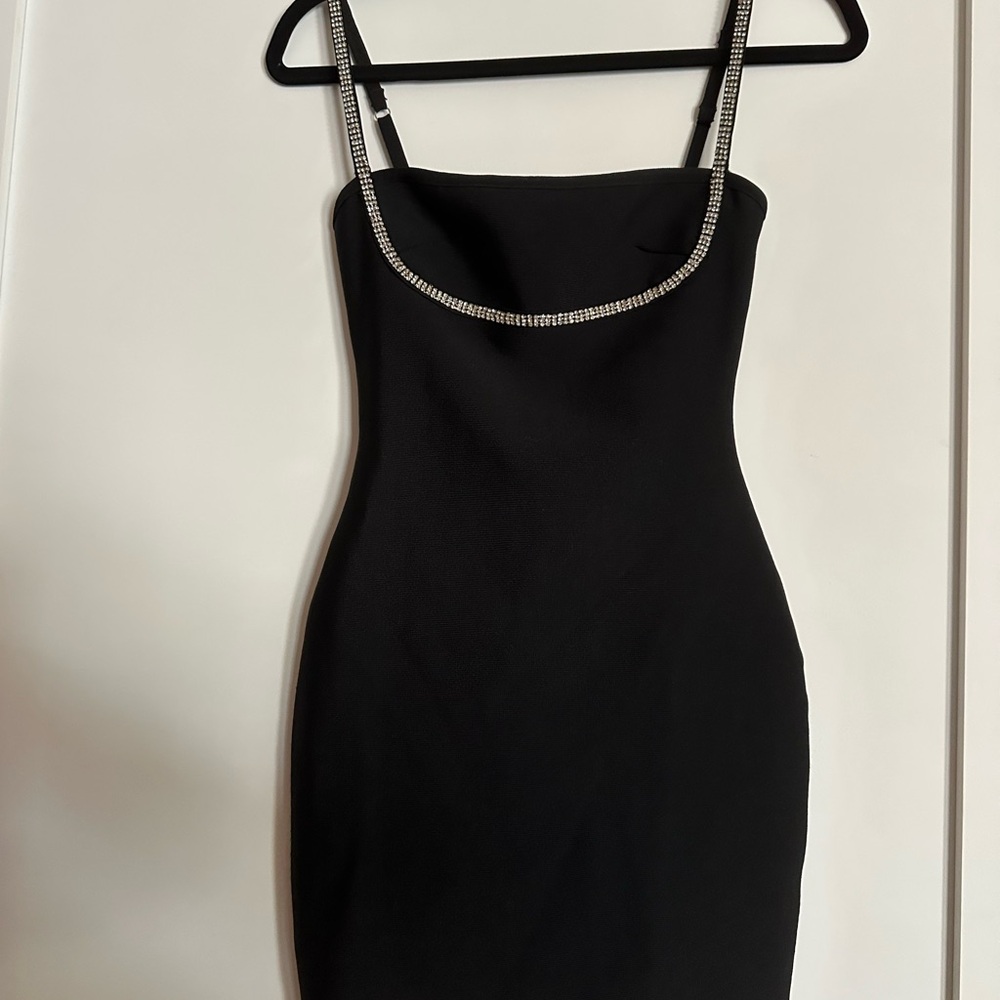Superdown Black Mini Dresss